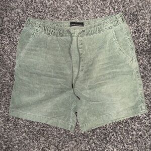 NWOT American Eagle Outfitters Men's Sage Green Drawstring Shorts